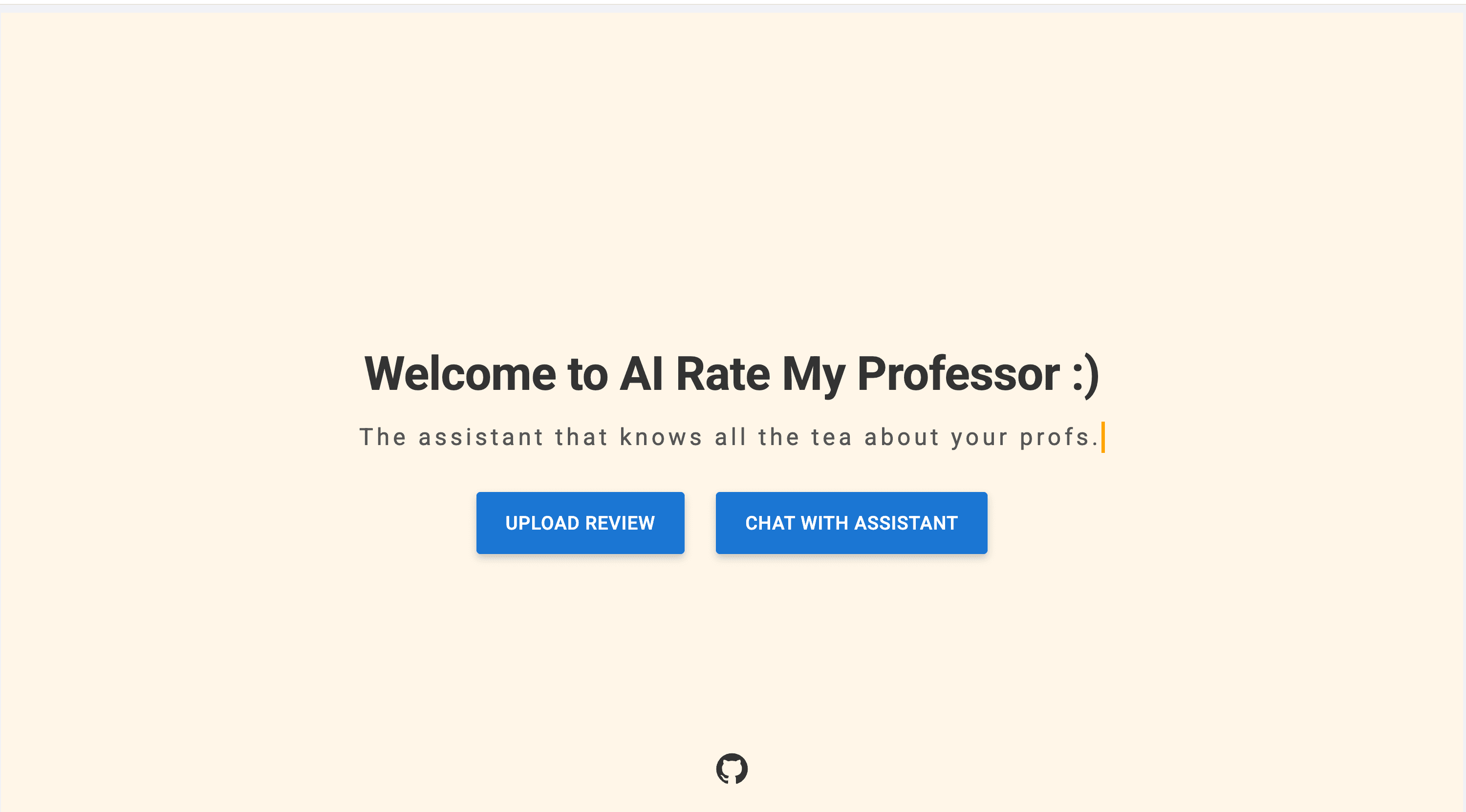 Rate My Professor AI